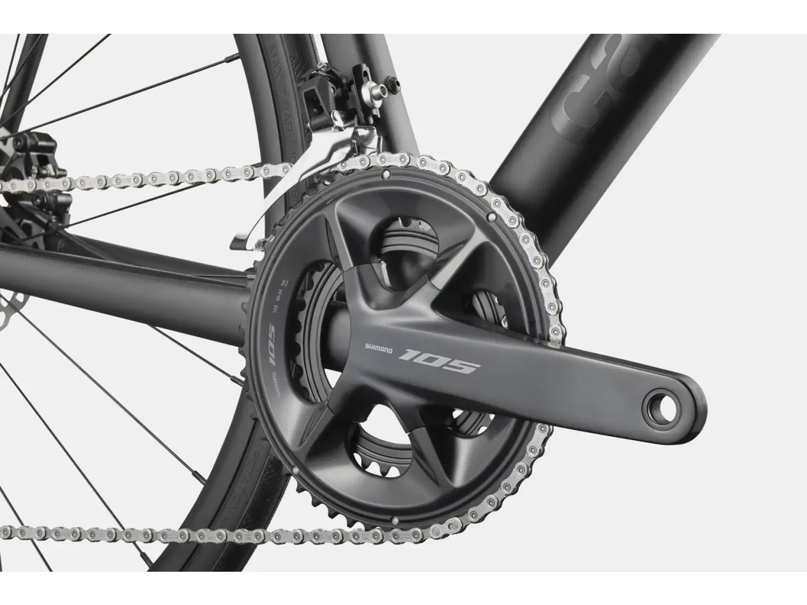 Cannondale CAAD 14 3 silniční kolo Matte Black (BBQ)
