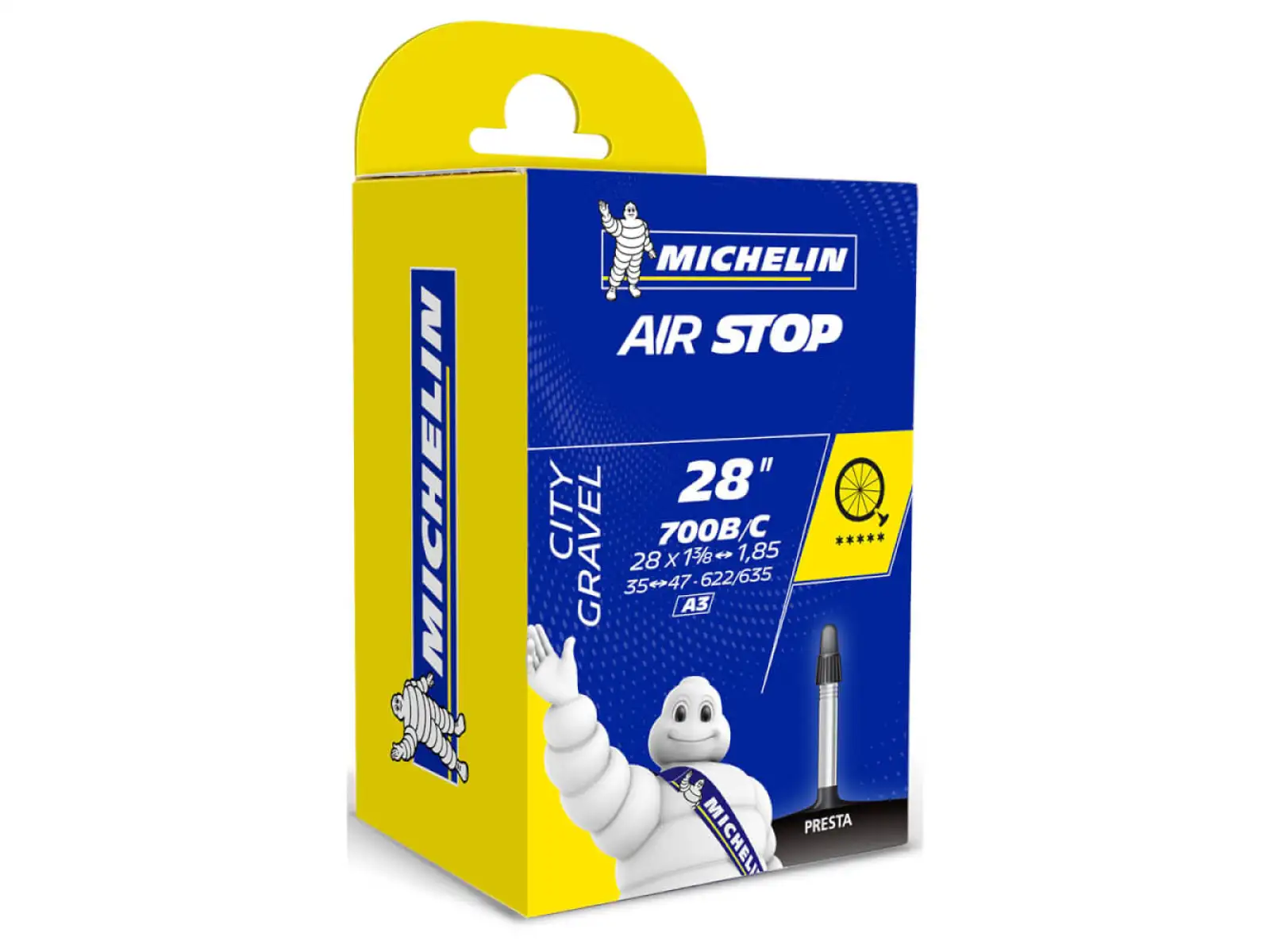 Michelin Air Stop trekingová duše 35/47-622 gal. ventil 40 mm