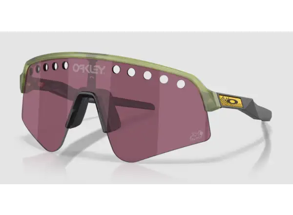 Oakley Sutro Lite Sweep brýle Tour De France Matte Transparent Fern/Prizm Road Black