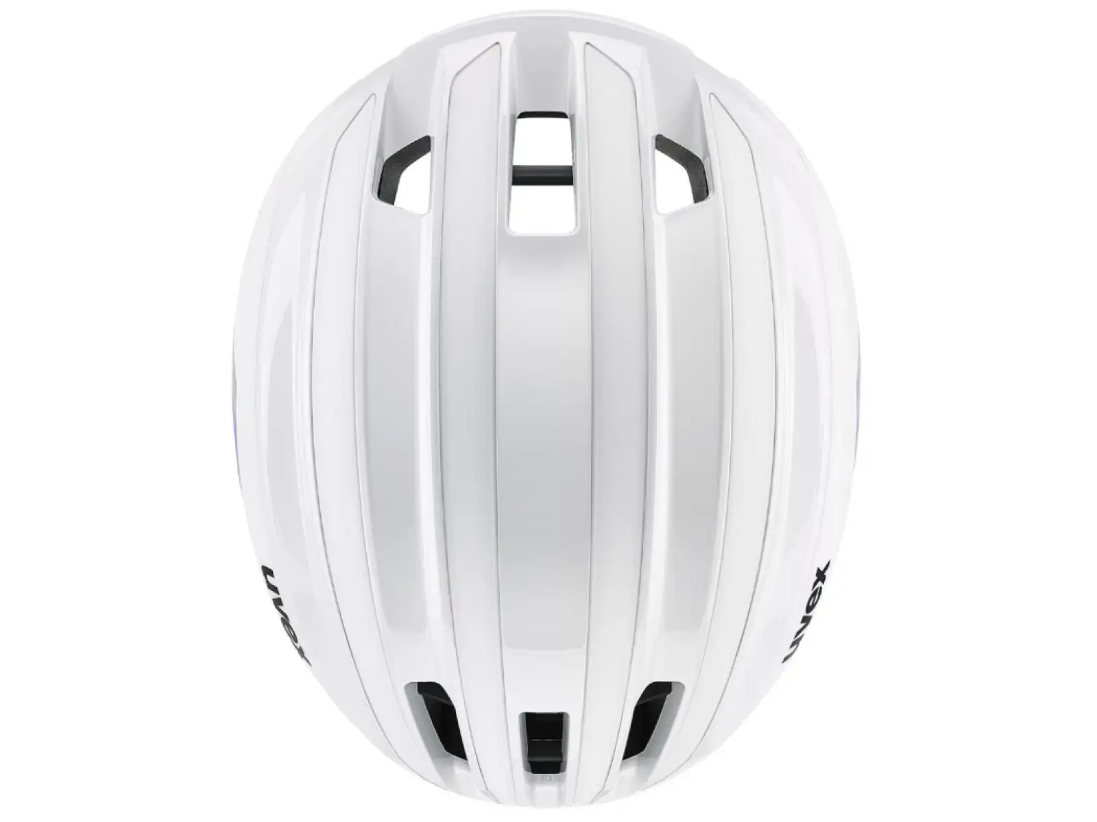 Uvex Surge Aero MIPS silniční přilba White/Lila Apricot Matt
