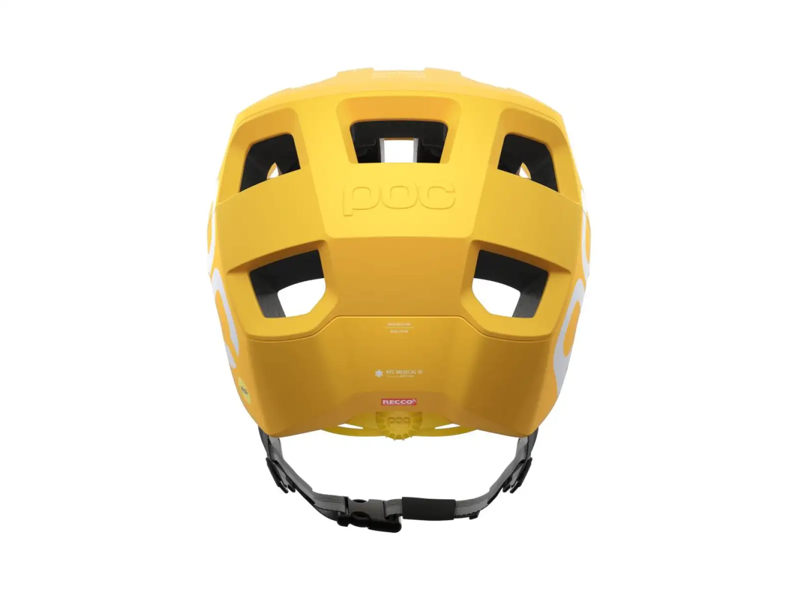 POC Kortal Race MIPS přilba Aventurine Yellow Matt