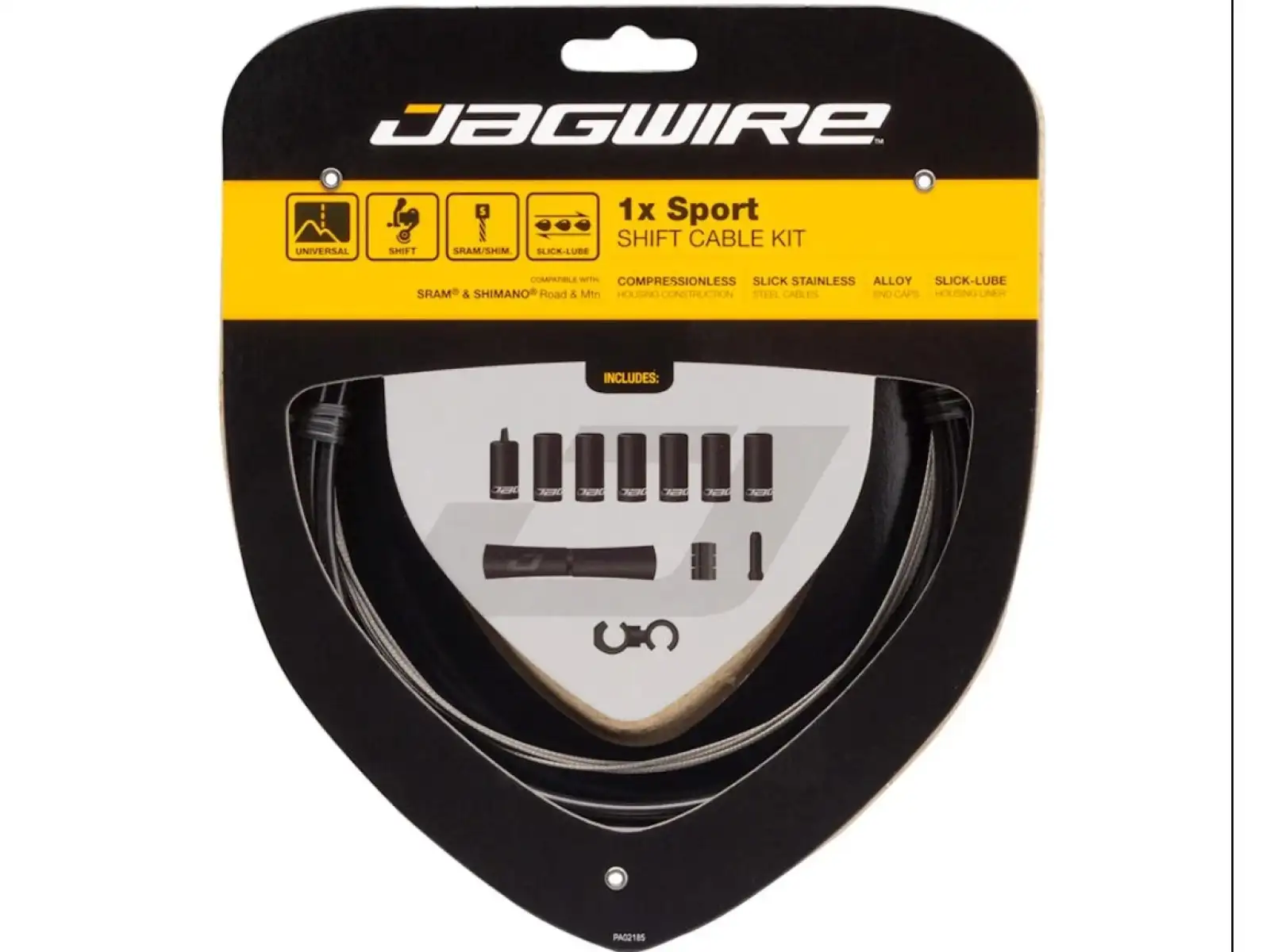 Jagwire Sport Shift Kit 1x UCK350 černá