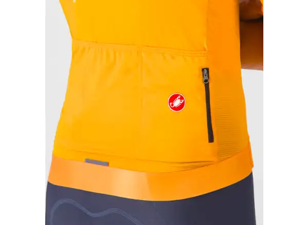 Castelli Espresso R-A/D pánský dres krátký rukáv Vivid Orange
