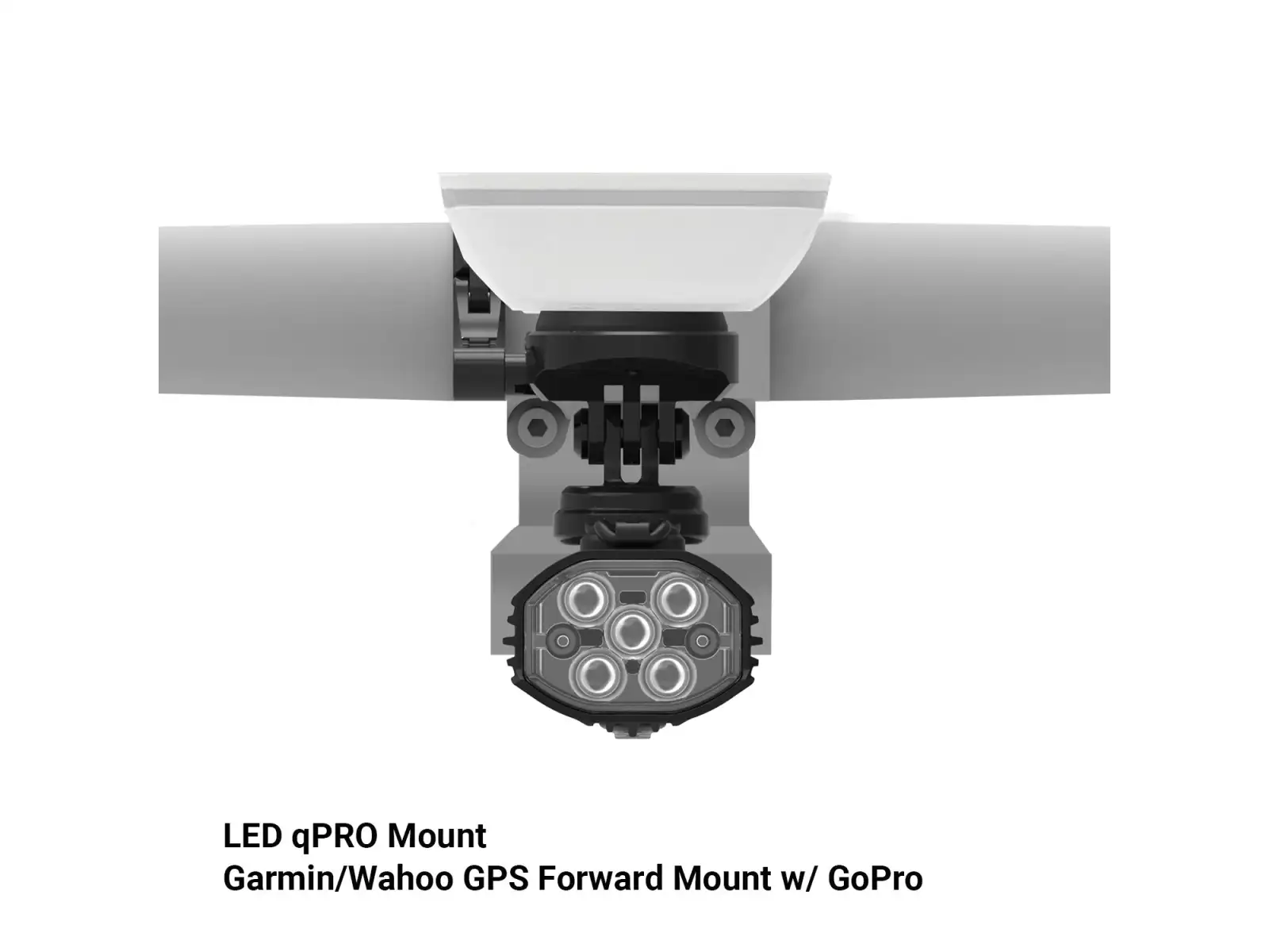 Lezyne LED qPRO Mount držák světla Black