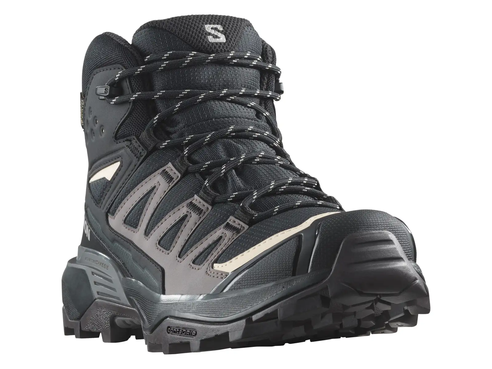 Salomon X Ultra 360 MID GTX dámská turistická obuv Black/Plum Kitten/Shale