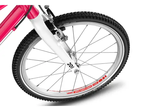 Woom GO 4 dětské kolo 20" Hot Pink