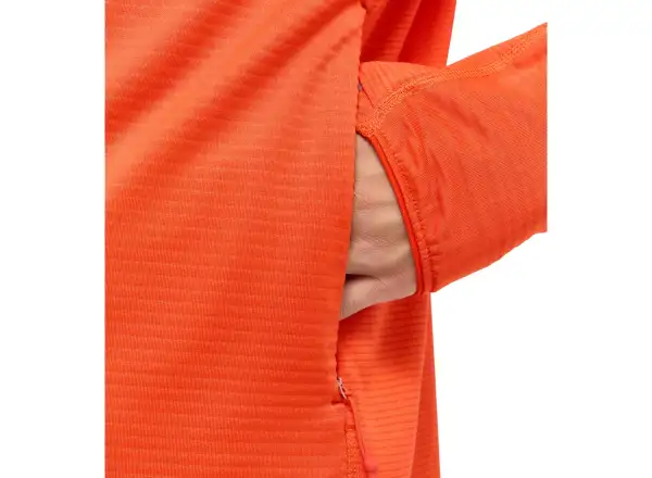 Haglöfs L.I.M Mid Multi Hood pánská mikina s kapucí červená