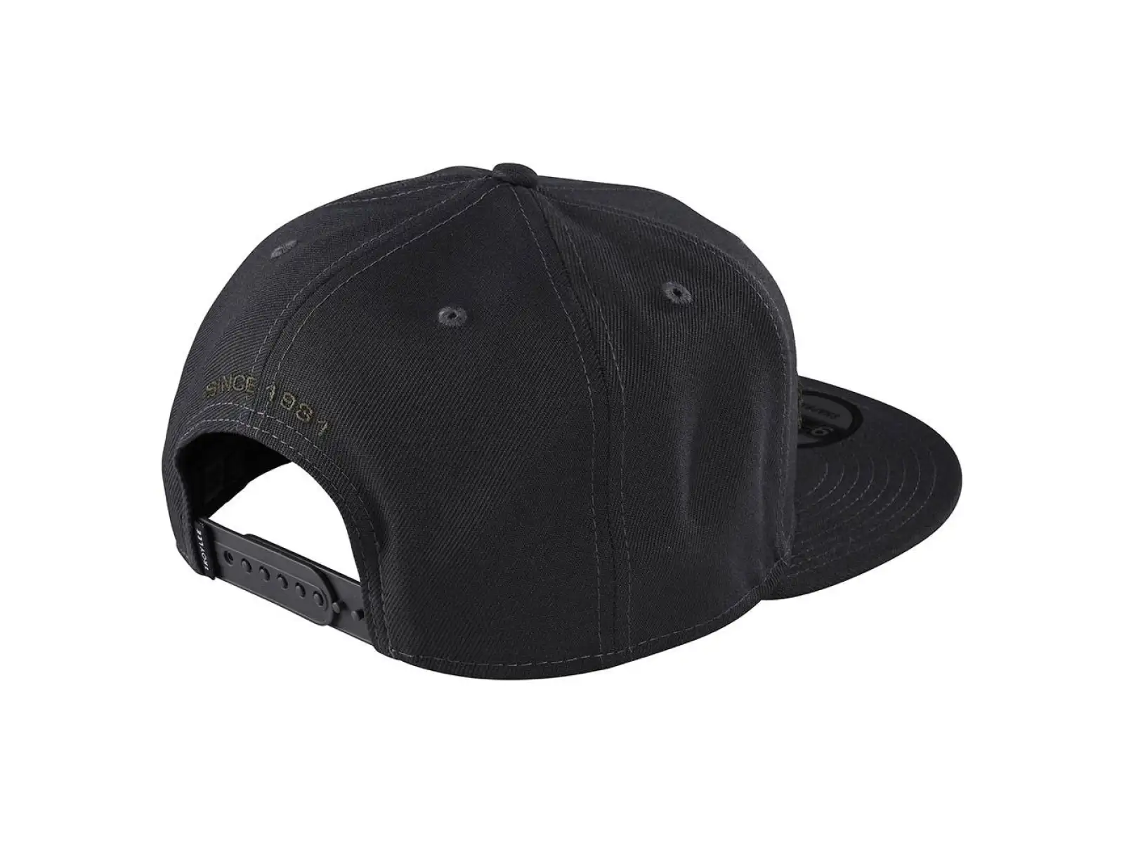 Troy Lee Designs Signature Snapback Hat kšiltovka Graphite
