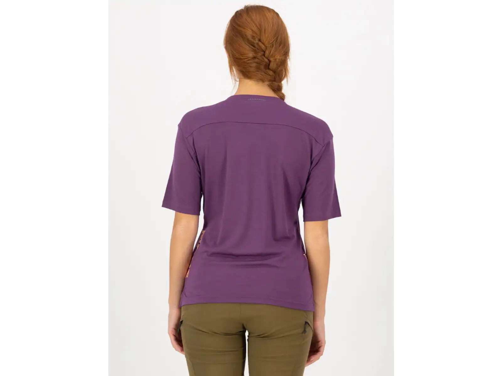 Mons Royale Diversion Merino dámský dres krátký rukáv Ultraviolet/Boysenberry