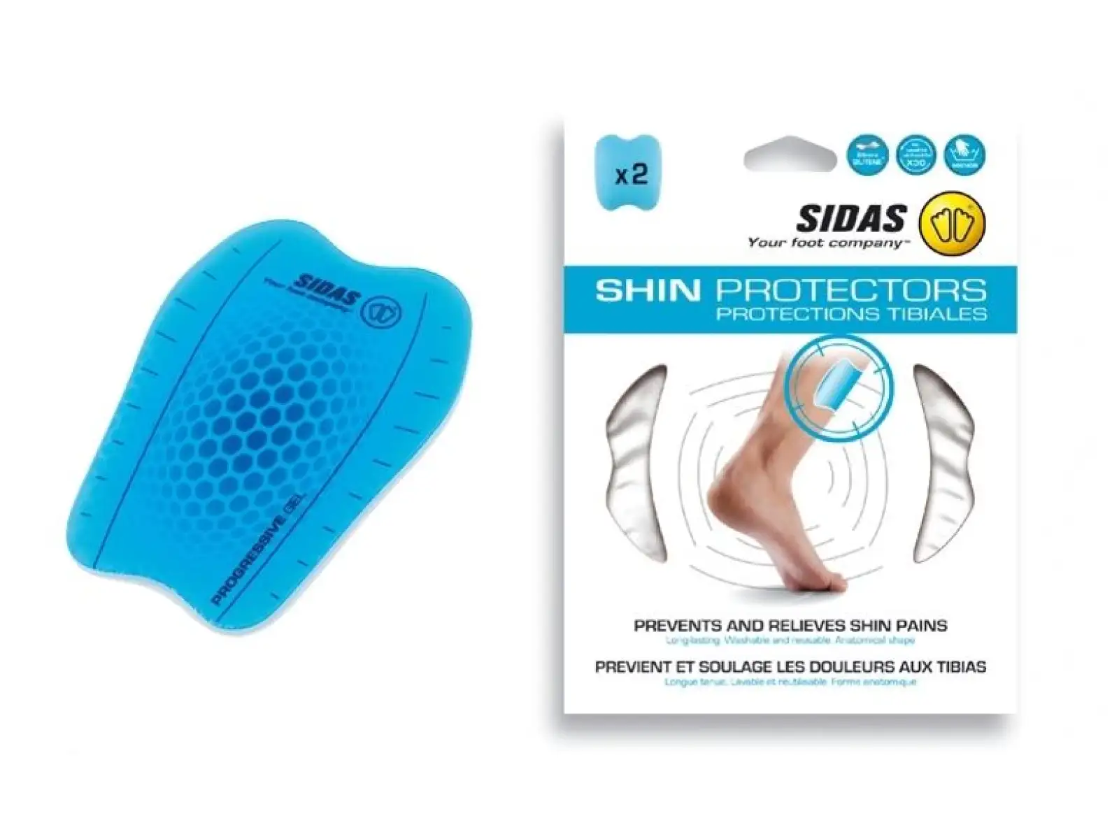 Sidas Shin Protector chránič holeně 1 pár