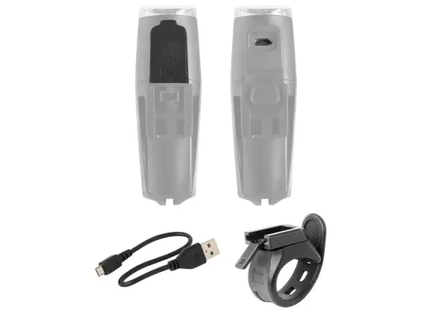 Force Shark 500LM USB přední světlo, černé