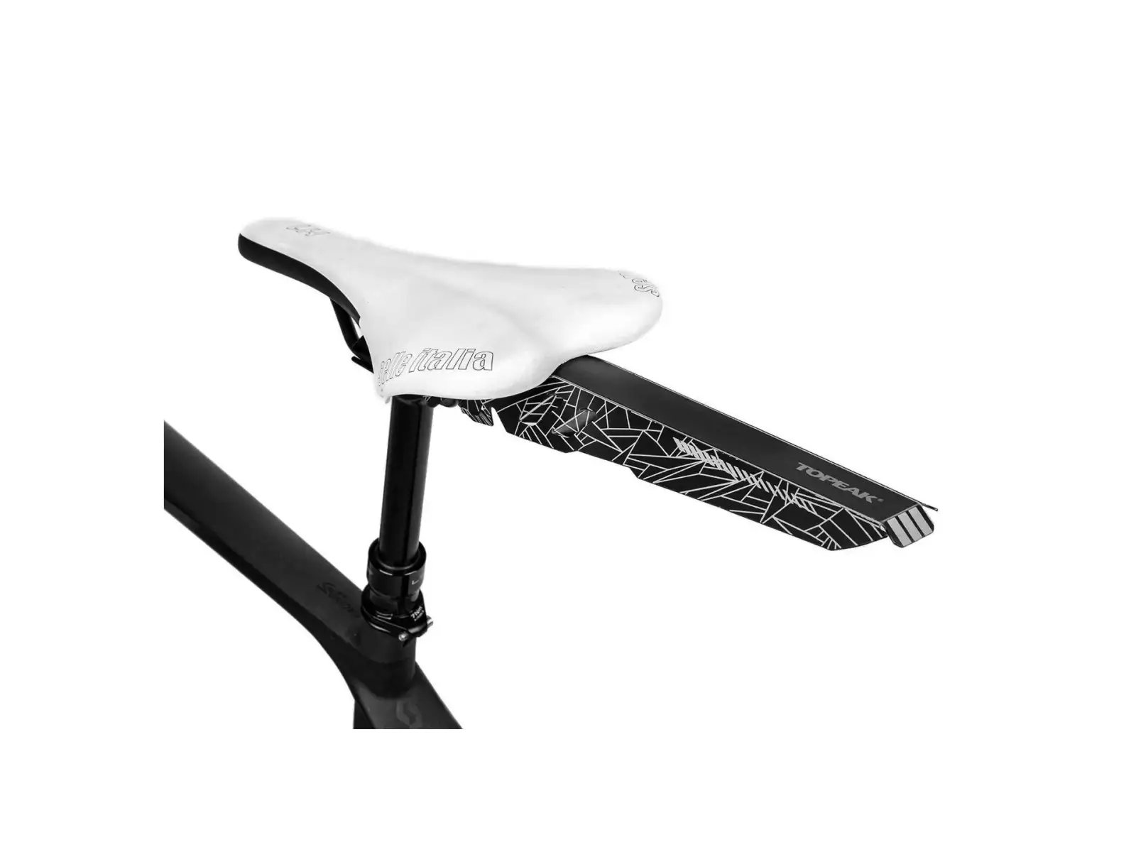 Topeak D-Flash S zadní blatník černá/reflex