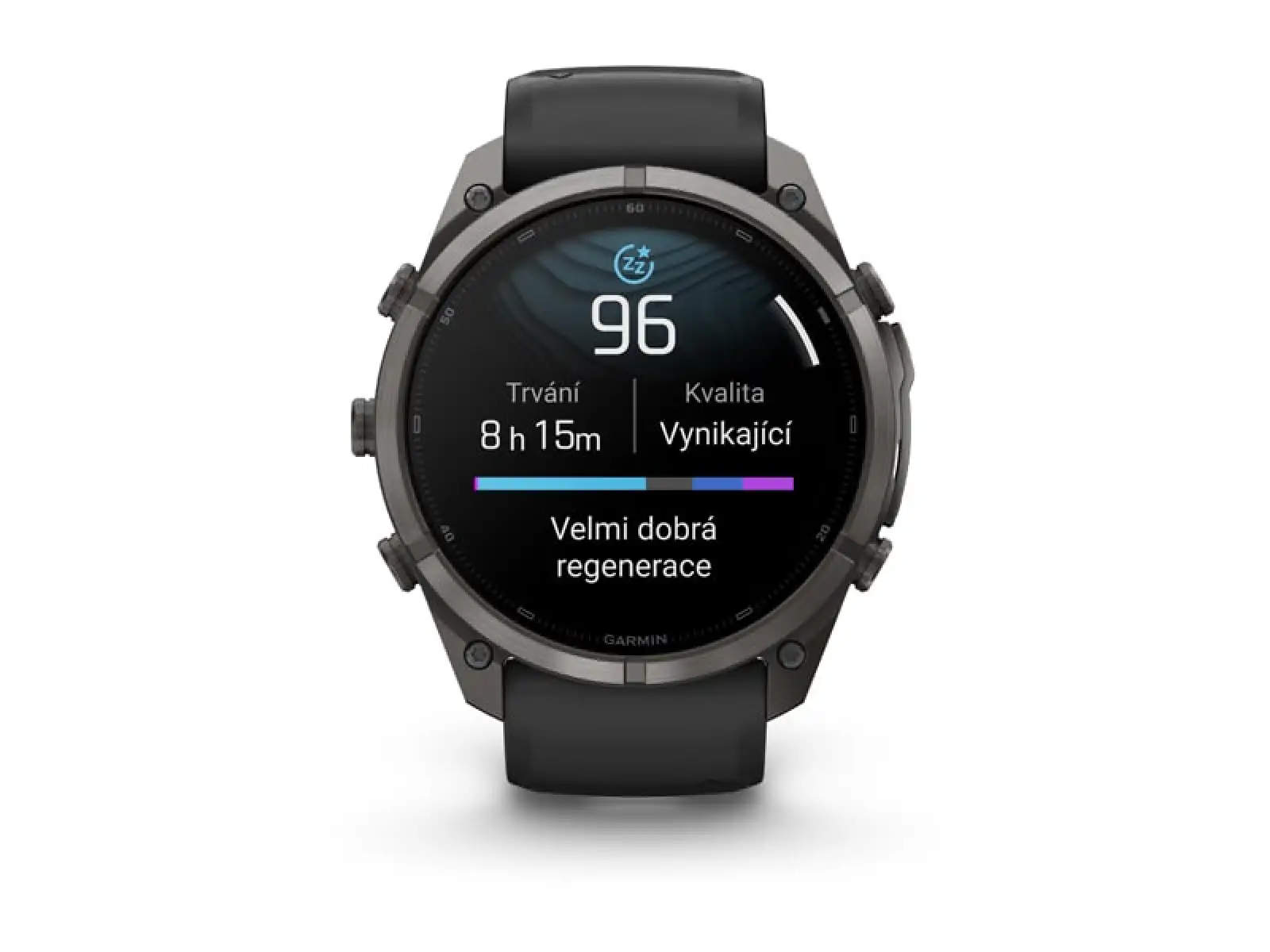 Garmin Fénix 9 Pro inReach 47 mm chytré hodinky Carbon gray DLC Titanium Black/Pebble gray