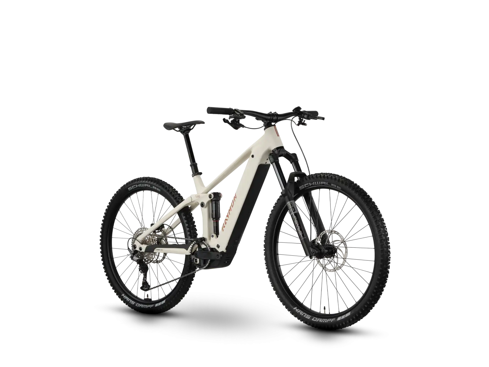 Raymon Korak Pro pepperwhite/copper celoodpružené elektrokolo