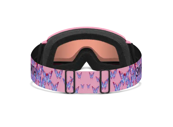 Smith Rascal dětské lyžařské brýle Bright Pink LoFi Butterfly / RC36