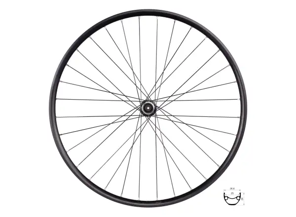 FORCE XC DISC 622x23 Zadní vypletené kolo TX505-CL 32 drátů