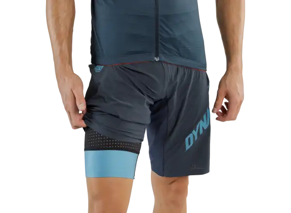 Dynafit Ride Light 2v1 pánské kraťasy Blueberry/Storm Blue