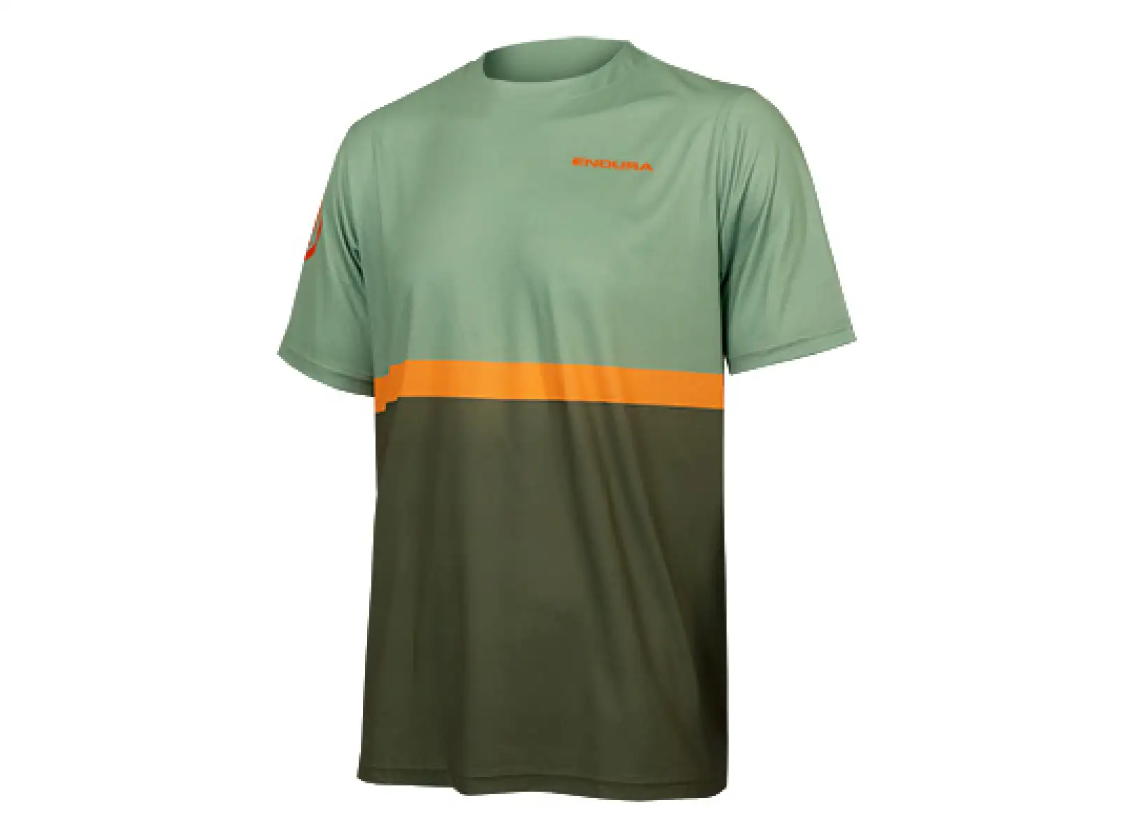 Endura SingleTrack Core Tee II pánský dres krátký rukáv Tangerine