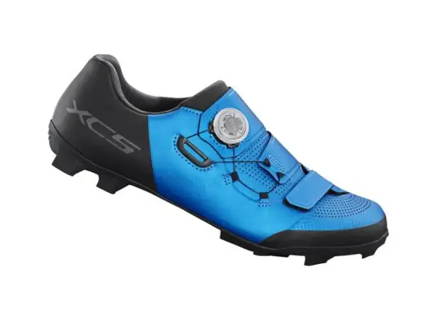 Shimano XC502 pánské MTB tretry modrá