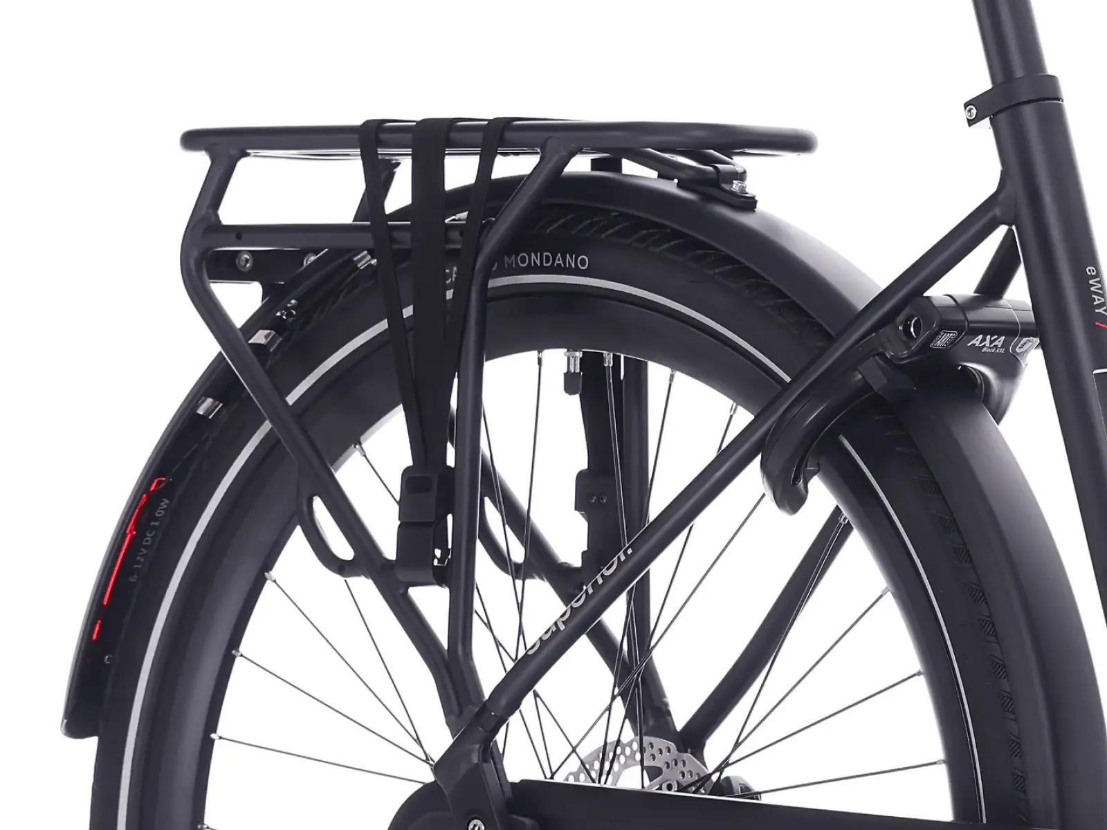Superior eWAY 5.9 městskí elektrokolo Matte Black
