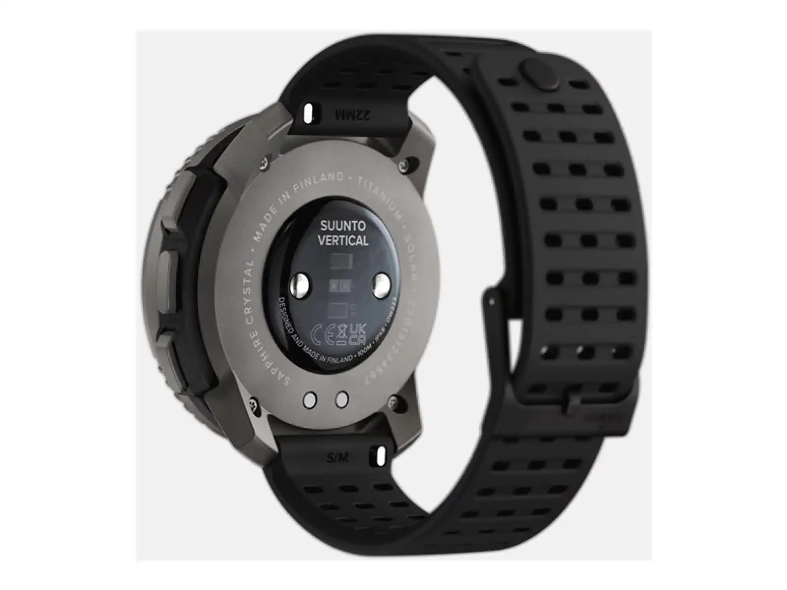 Suunto Vertical Titanium Solar chytré hodinky Black