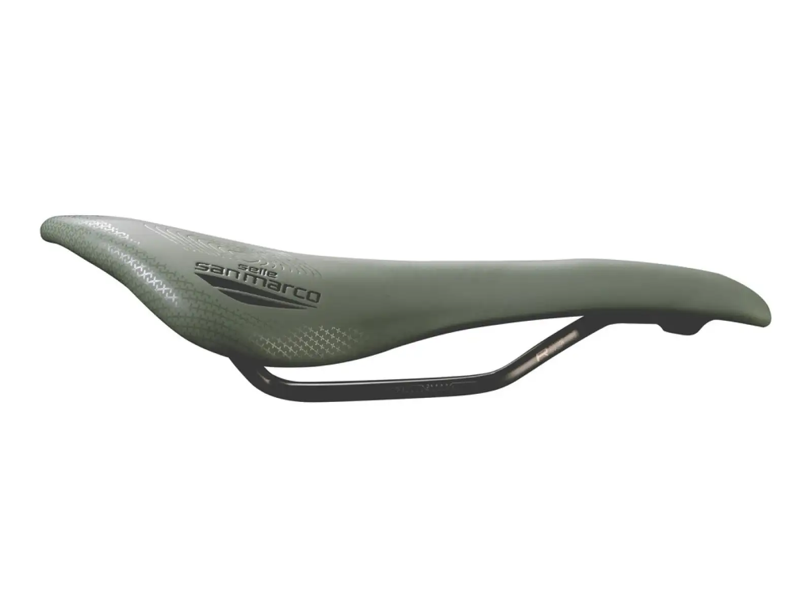 Selle San Marco Allroad Supercomfort Racing Wide sedlo Green