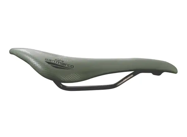 Selle San Marco Allroad Supercomfort Racing Wide sedlo Green