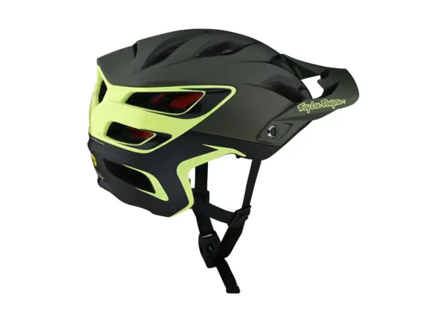 Troy Lee Designs A3 Mips přilba Uno Glass Green