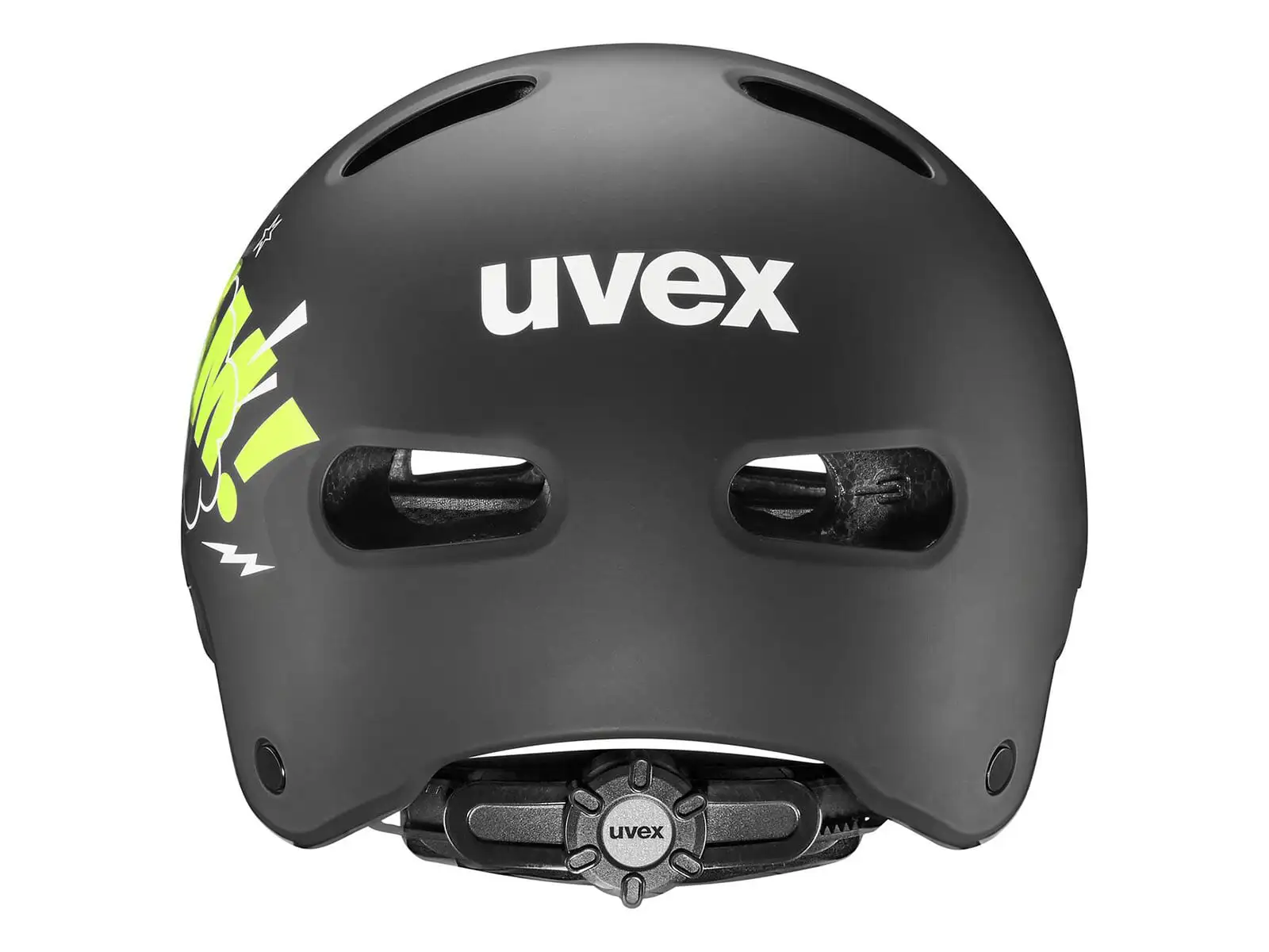 Uvex Kid 4 Style dětská přilba Bam Black/Lime Matt