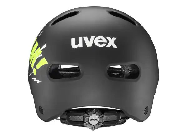 Uvex Kid 4 Style dětská přilba Bam Black/Lime Matt