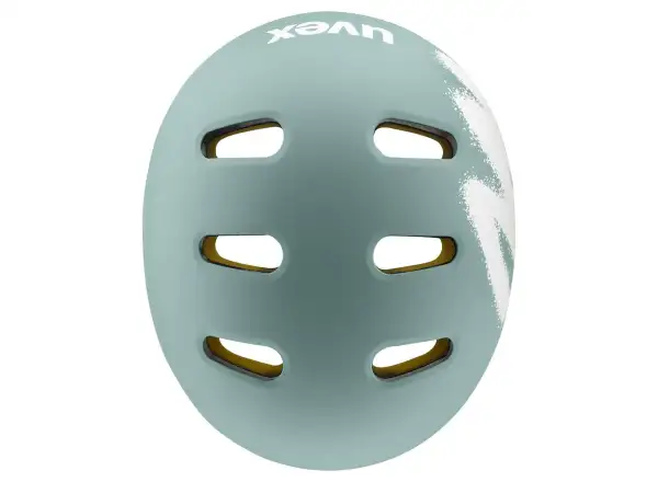 Uvex Kid 4 Style Mips dětská přilba Spray Sage Green Matt
