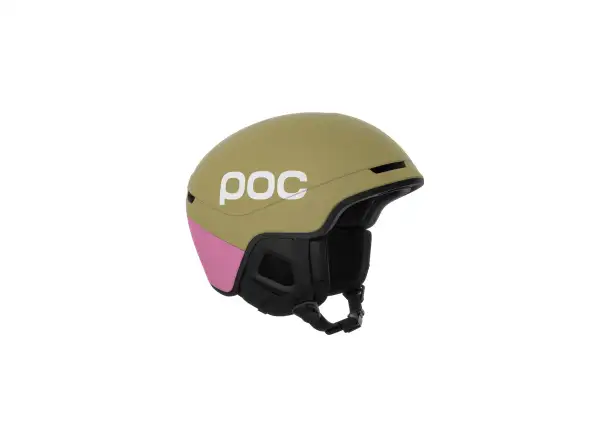 POC Obex Contour lyžařská přilba Olivine Green Matt/Thulite Pink Matt