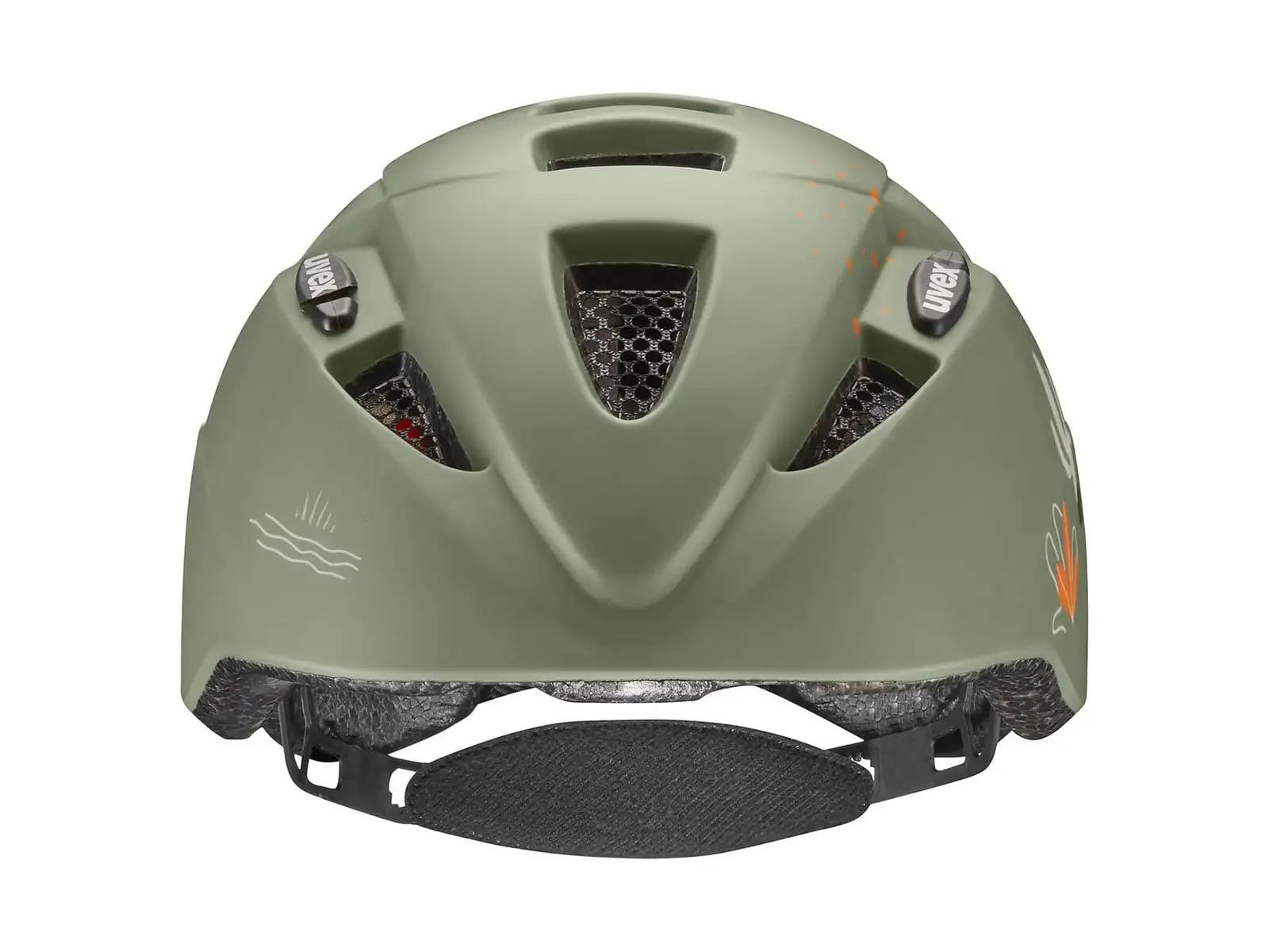 Uvex Kid 2 CC dětská přilba Sage Green Dino Matt