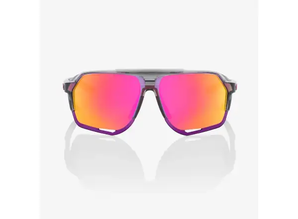 100% Norvik sportovní brýle Polished Translucent Grey/Purple Multilayer