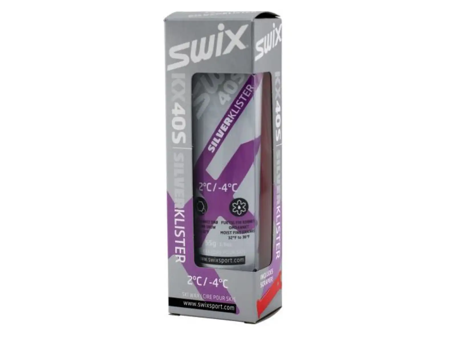 Swix klistr fialovo - stříbrný 55 g