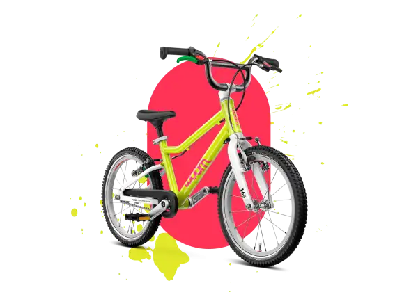 Woom GO 3 Automagic dětské kolo neon lime