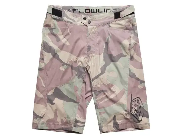Troy Lee Desings Flowline kraťasy s vložkou Camo Woodland