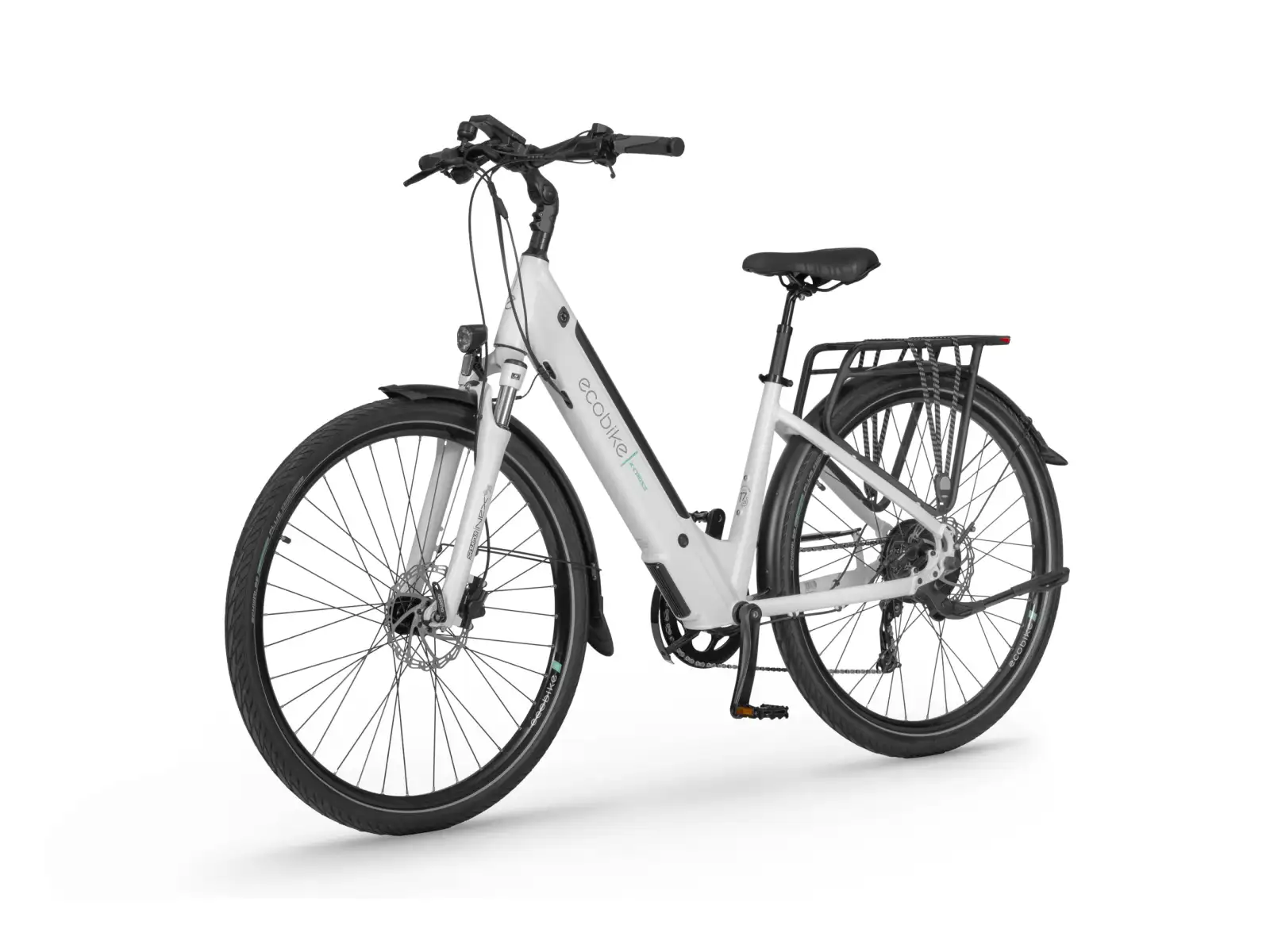 Ecobike X-Cross 504 Wh White trekové elektrokolo
