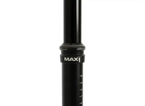 MAX1 Evo teleskopická sedlovka 30,9/458 mm černá