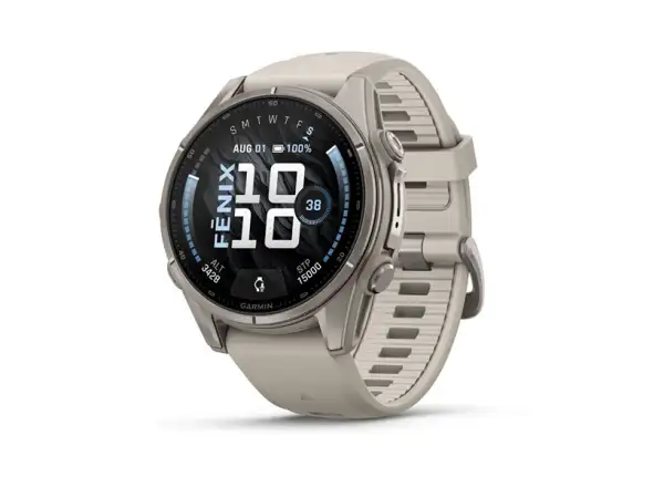Garmin fenix 9–43 mm chytré hodinky Titanium Fog Gray