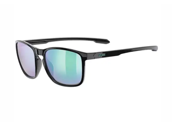 Uvex LGL 52 brýle Black/Mirror Green