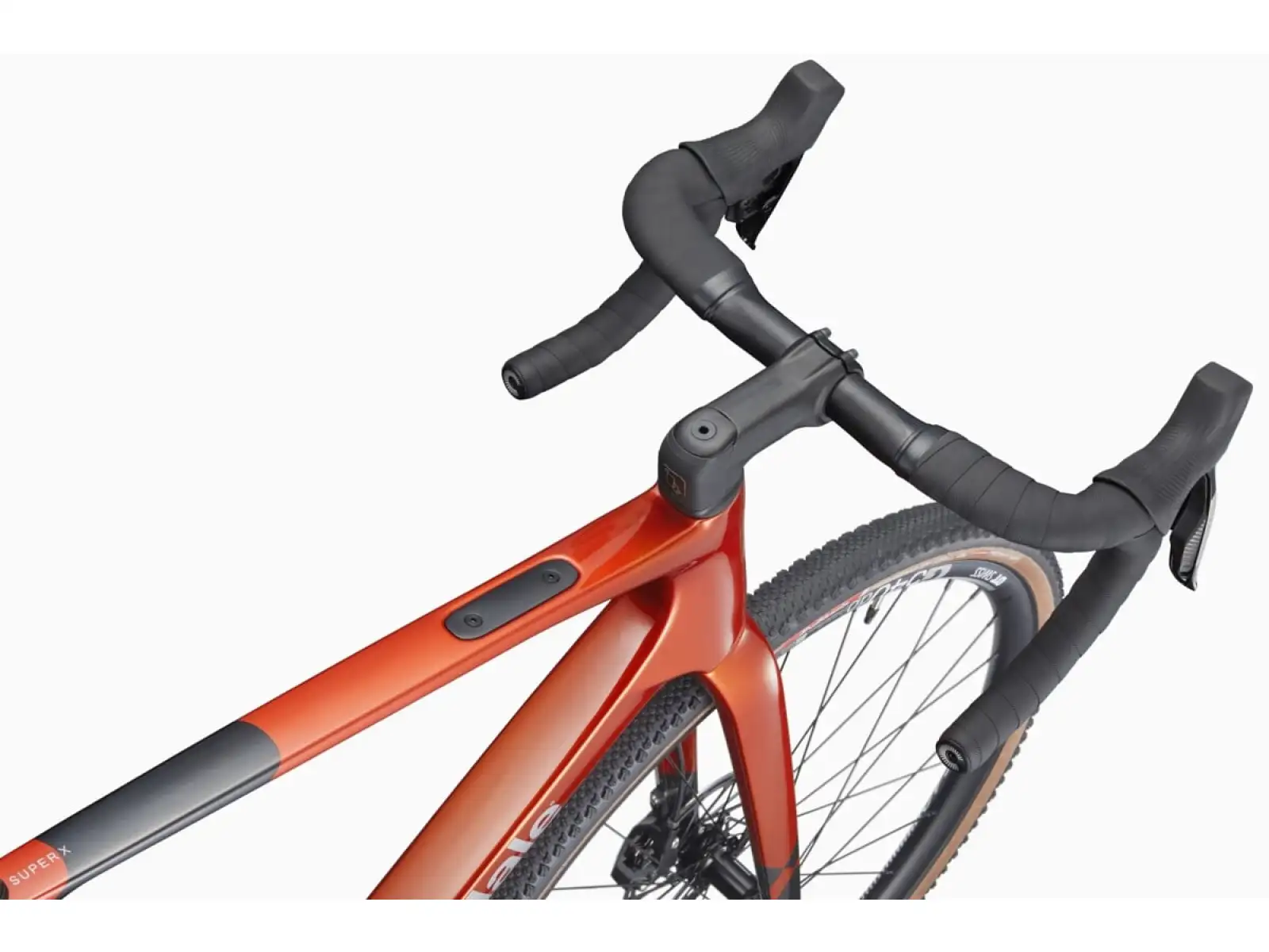 Cannondale SuperX 4 AXS gravel kolo Flame Orange