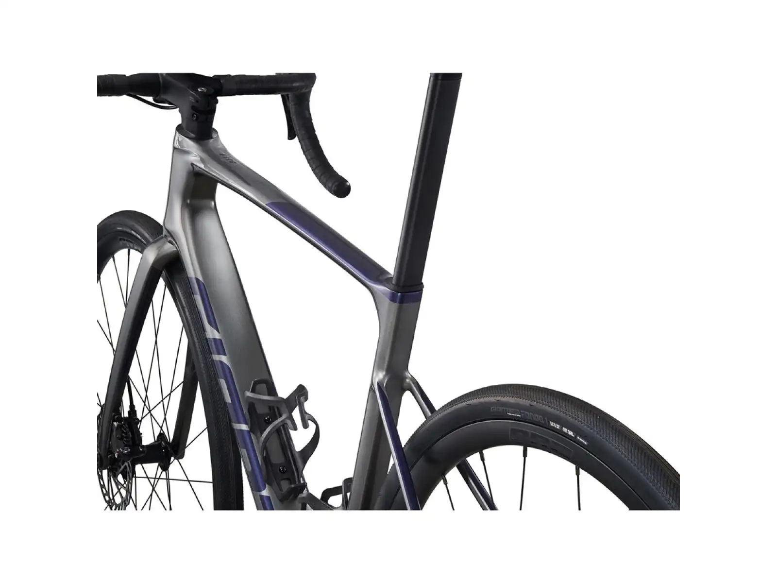 Giant Defy Advanced 1 silniční kolo Charcoal / Milky Way