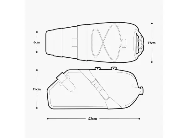 Evoc Seat Pack Ultra WP 7 podsedlová brašna Black