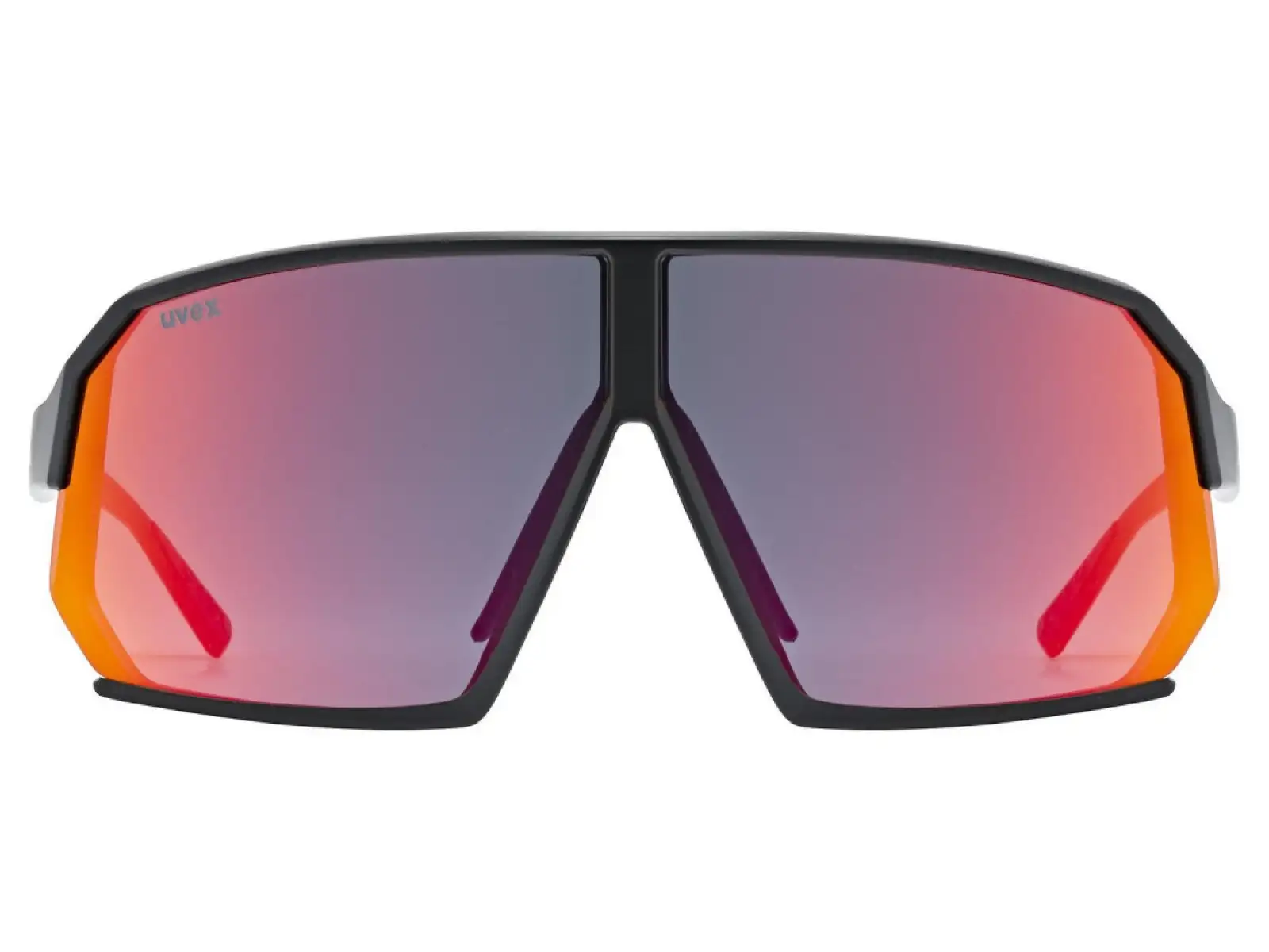 Uvex Sportstyle 237 brýle Black Matt/Mirror Red