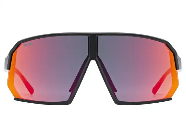 Uvex Sportstyle 237 brýle Black Matt/Mirror Red