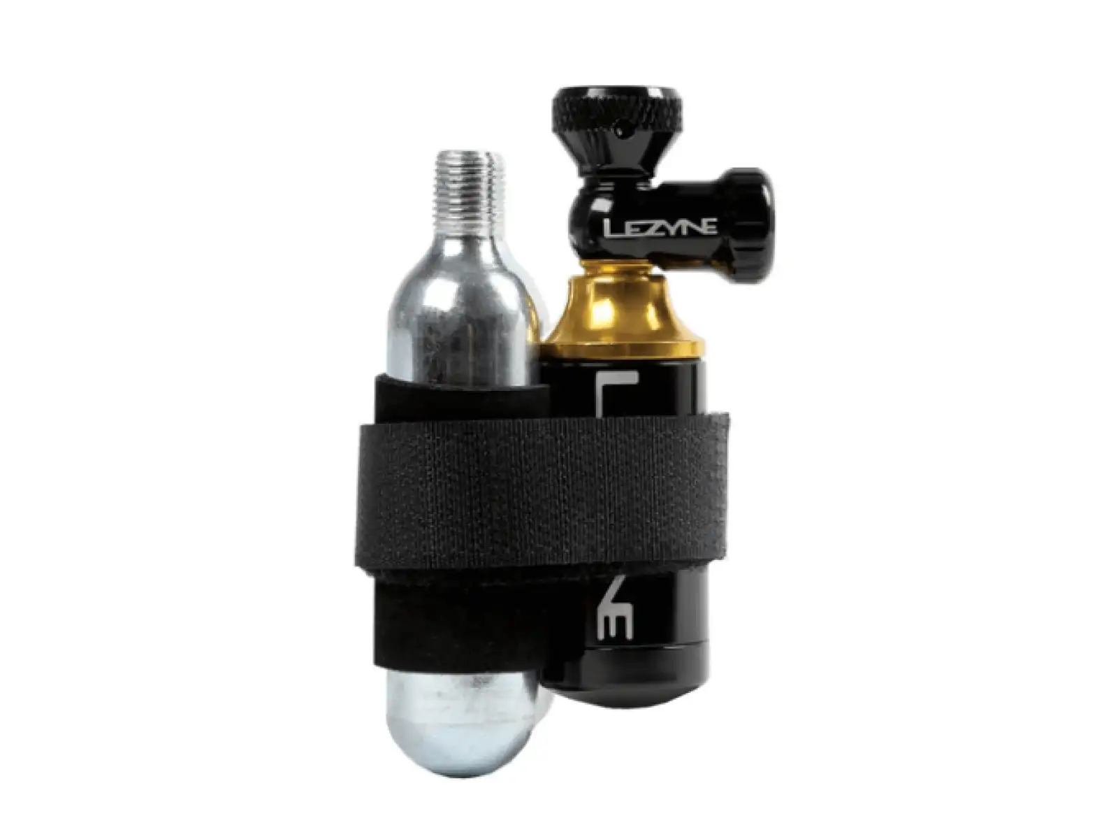 Lezyne Tubeless CO2 sada na opravu bezdušových plášťů s bombičkou Blaster Black