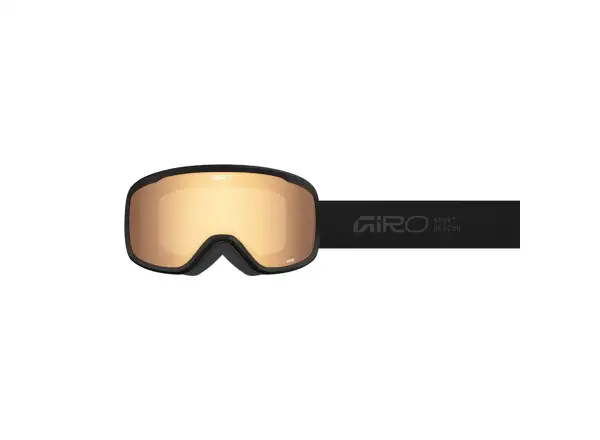 Giro Moxie dámské lyžařské brýle Black Stacked/Amber Gold/Yellow (2skla)
