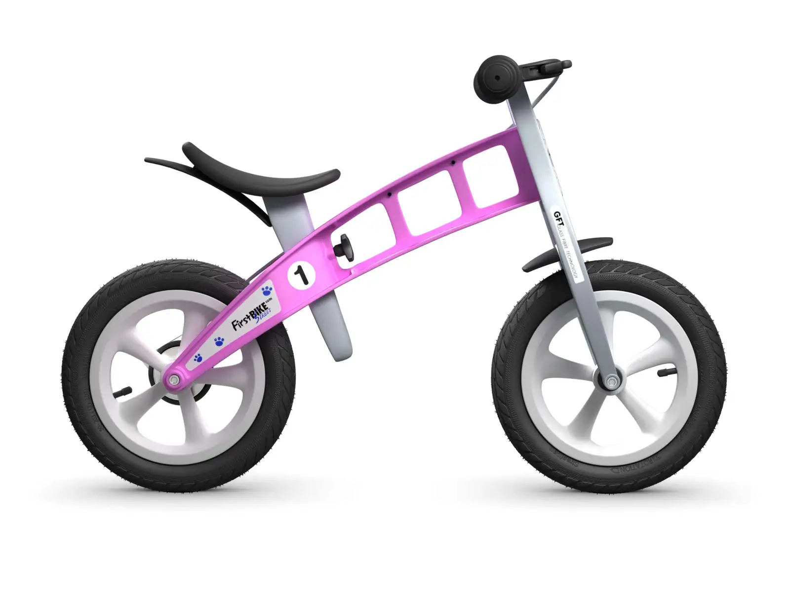 First Bike Street dětské odrážedlo růžová