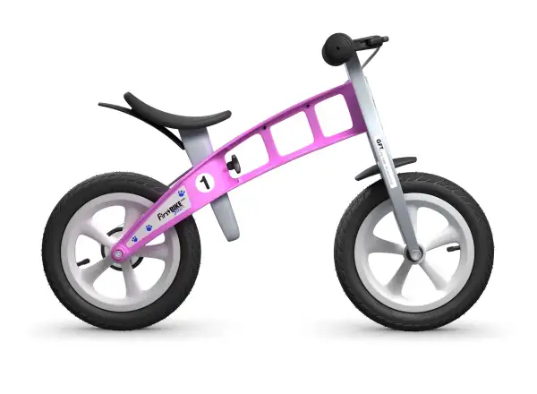 First Bike Street dětské odrážedlo růžová